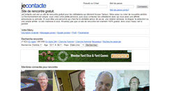 Desktop Screenshot of forum.jecontacte.com