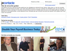 Tablet Screenshot of demande.jecontacte.com