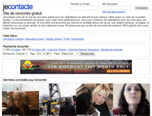 Tablet Screenshot of ordinateurs.jecontacte.com