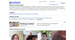 Desktop Screenshot of amour-sur-net.jecontacte.com