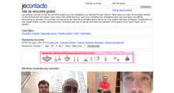 Desktop Screenshot of homme-cherche-femme.jecontacte.com