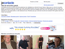 Tablet Screenshot of demandez-homme.jecontacte.com