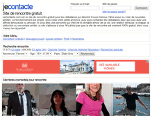 Tablet Screenshot of chat.jecontacte.com