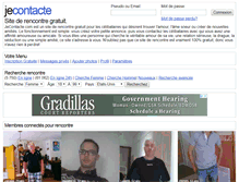 Tablet Screenshot of infidelite.jecontacte.com